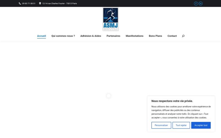 Screenshot του asmj.fr