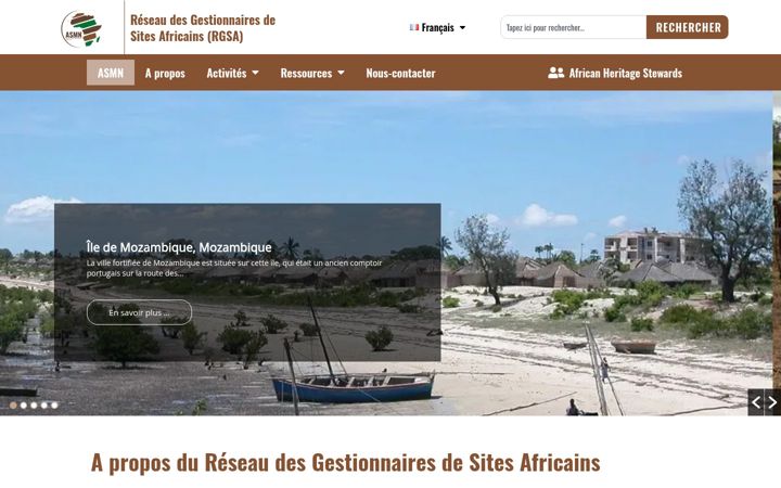 Screenshot of asmn.africa