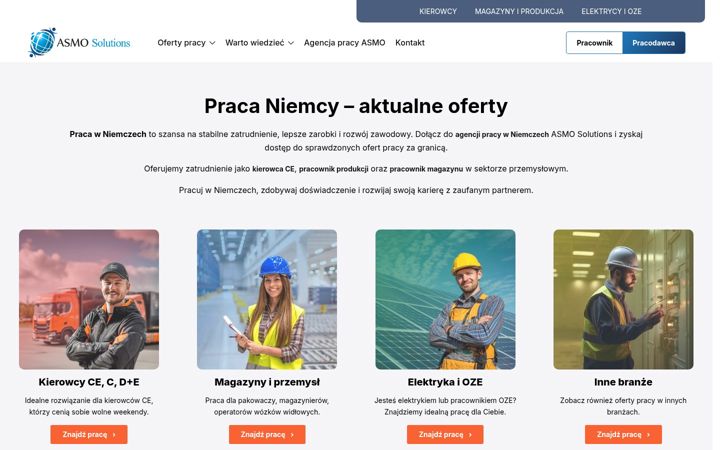 Screenshot του asmo-solutions.pl