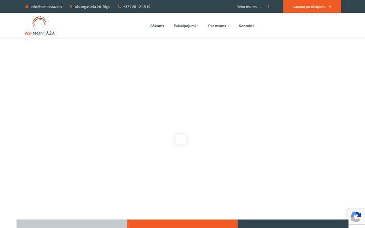 Screenshot of asmontaza.lv