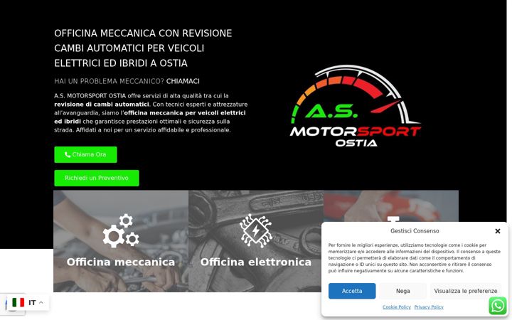 Screenshot of asmotorsportostia.com