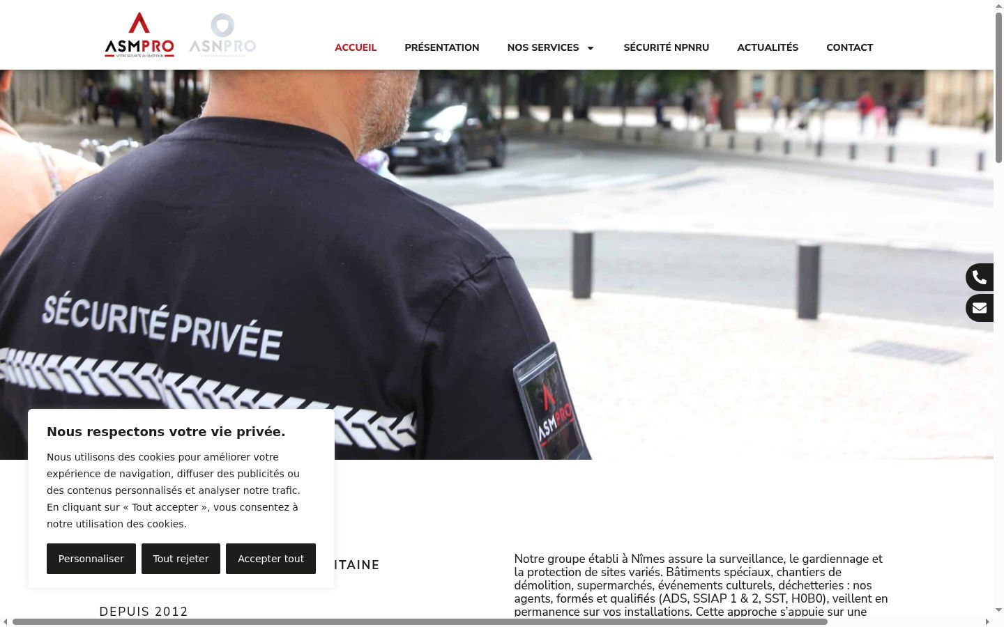 Screenshot tal-banner tal-kunsens muri qabel kwalunkwe interazzjoni