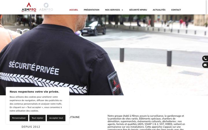 Screenshot of asmpro-nimes.fr