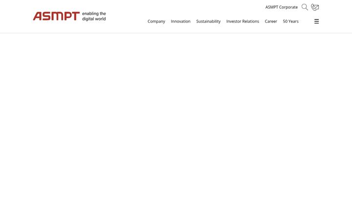 Screenshot of asmpt.com