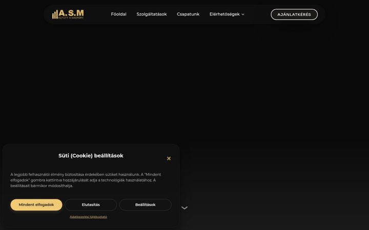 Screenshot of asmsolution.hu