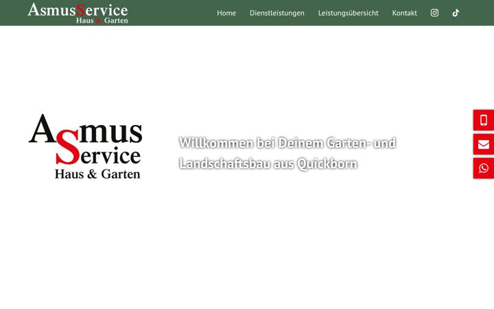 Screenshot of asmus-service-quick.de