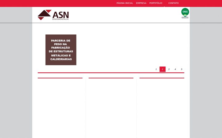 Screenshot of asn.ind.br