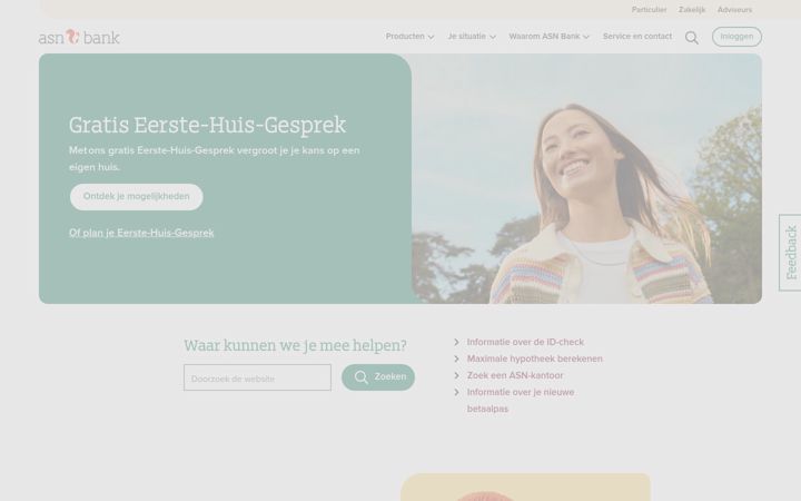 Screenshot of asn.nl