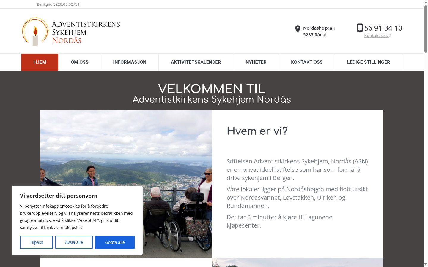 Ekraanipilt nõusolekubännerist, mida näidati enne mis tahes suhtlust