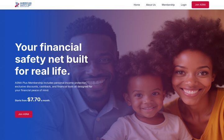 Screenshot of asna.org