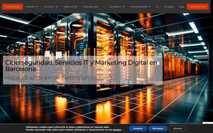 Screenshot of asnet.es