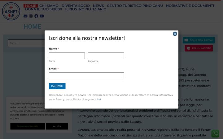 Ekrānuzņēmums no asnetsardegna.it