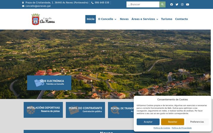 Screenshot of asneves.gal