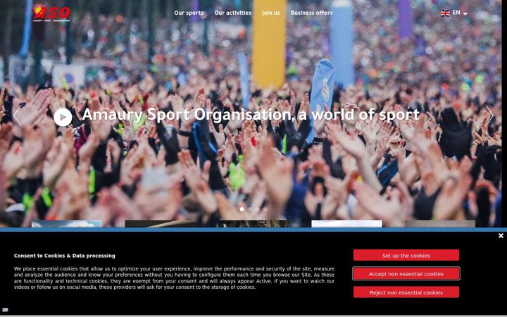 Screenshot of aso.fr