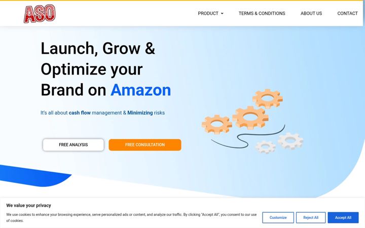 Screenshot of asoamznhelper.com
