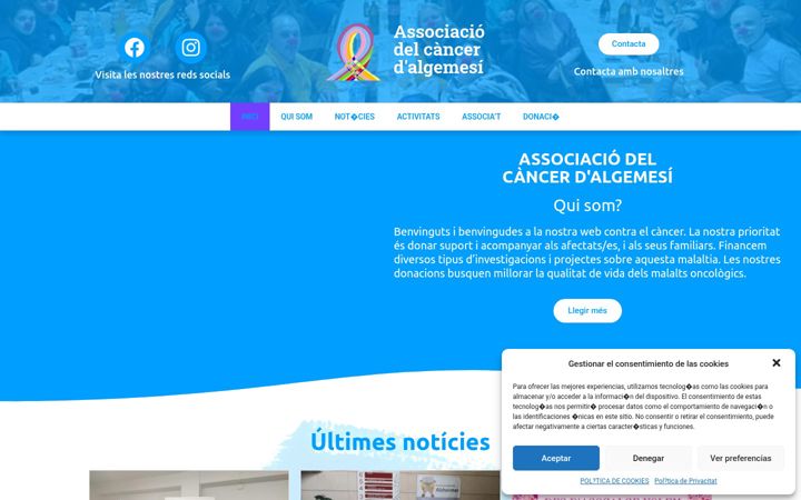 Screenshot of asocalge.com