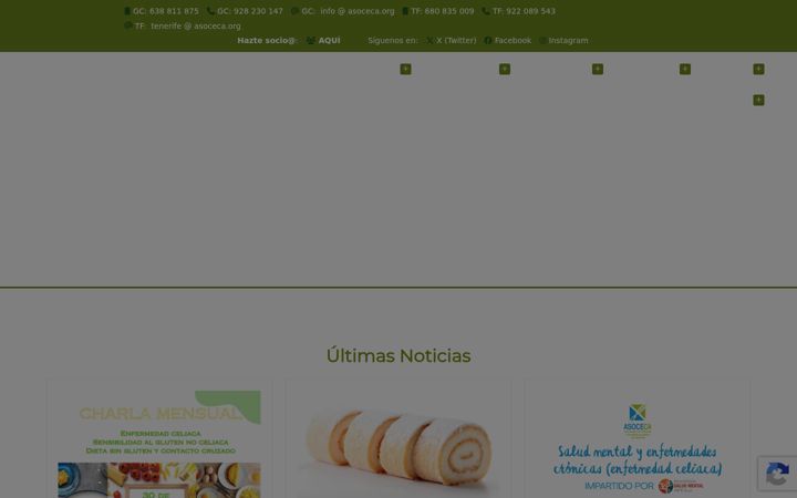 Captură de ecran a asoceca.org