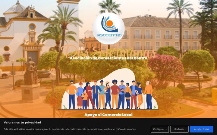 Screenshot of asocentro.es