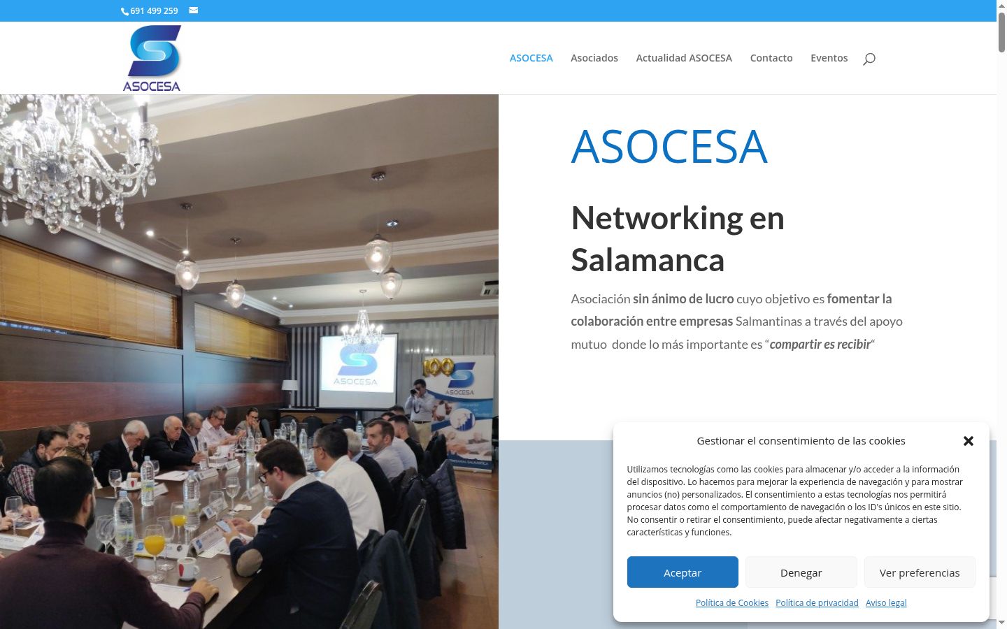 Screenshot tal-banner tal-kunsens muri qabel kwalunkwe interazzjoni