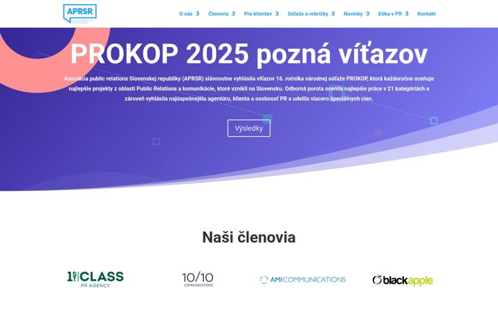Screenshot of asociaciapr.sk