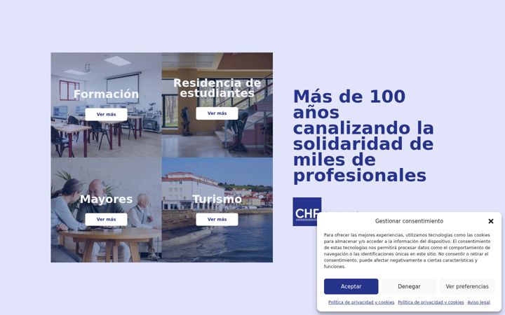 Екранна снимка на asociacion-chf.com