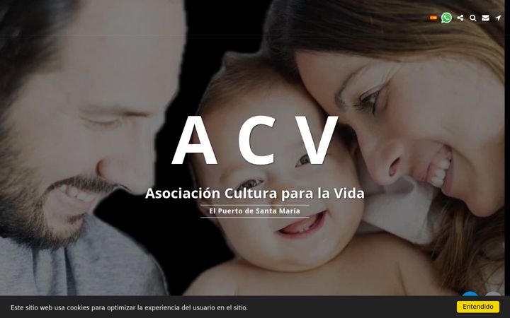 Екранна снимка на asociacion-cultura-para-la-vida.org