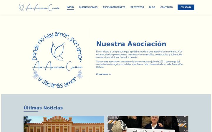 Képernyőkép: asociacionacanete.com