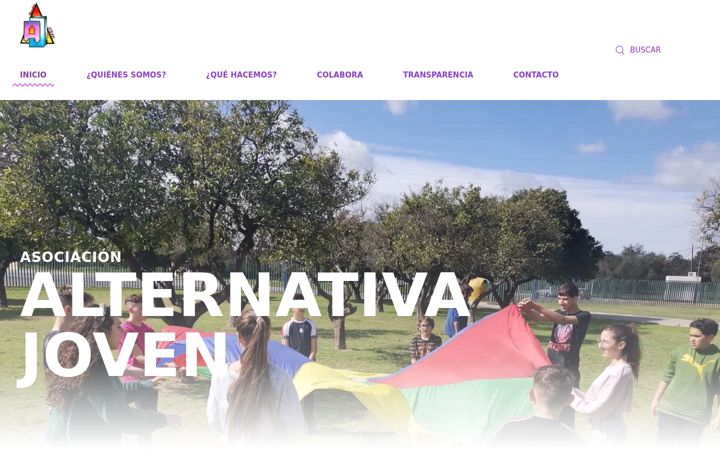 Screenshot of asociacionalternativajoven.es