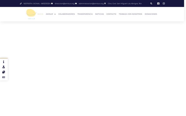 Skjermbilde av asociacionamisur.com