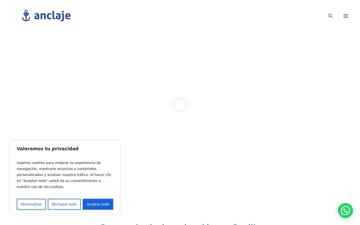 Screenshot di asociacionanclaje.org