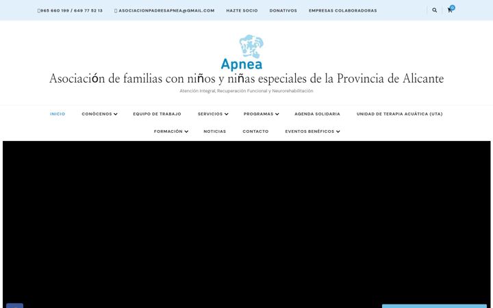 Screenshot of asociacionapnea.org