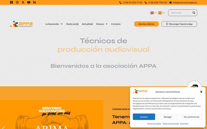 Screenshot of asociacionappa.es