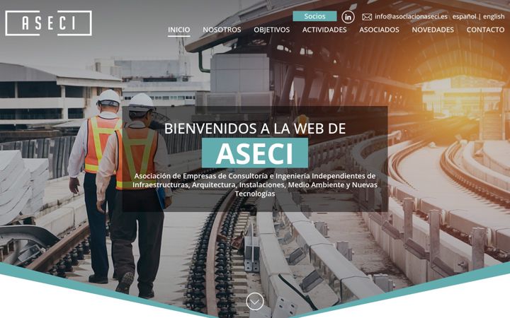 Screenshot of asociacionaseci.es