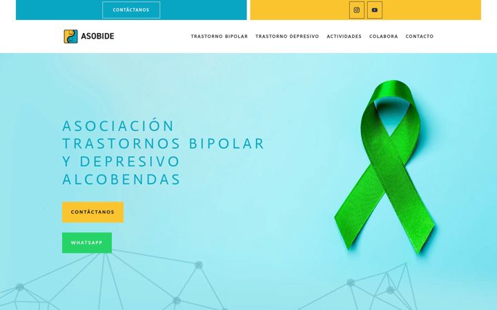 Posnetek zaslona asociacionasobide.org