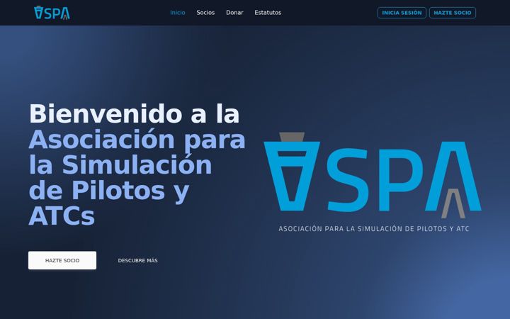 Screenshot of asociacionaspa.es