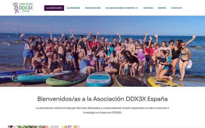 Screenshot of asociacionddx3x.es