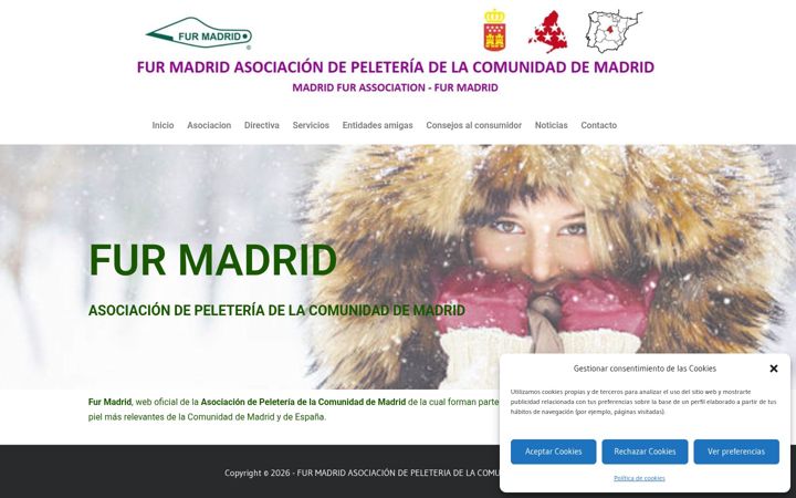 Screenshot of asociaciondepeleteria.es
