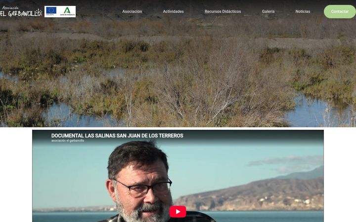 Képernyőkép: asociacionelgarbancillo.com