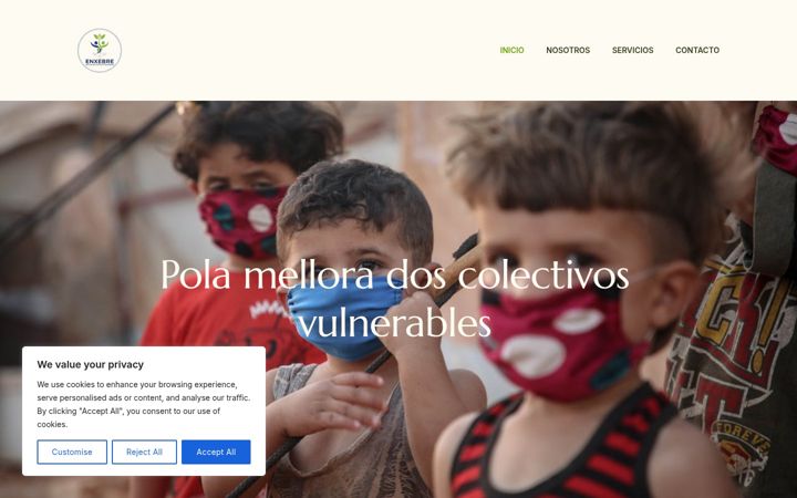 Screenshot of asociacionenxebre.org