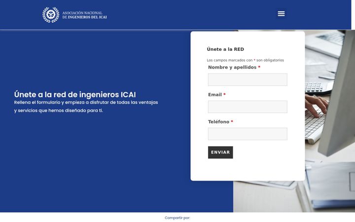 Screenshot ta' asociacionicai.com
