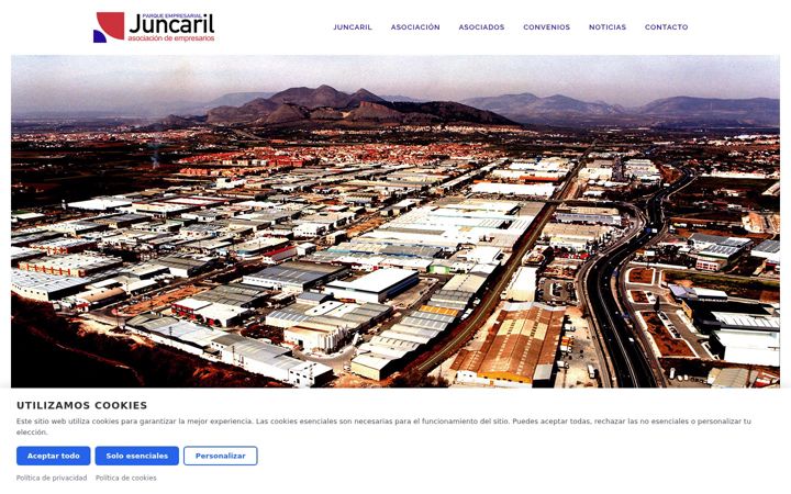 Screenshot of asociacionjuncaril.es