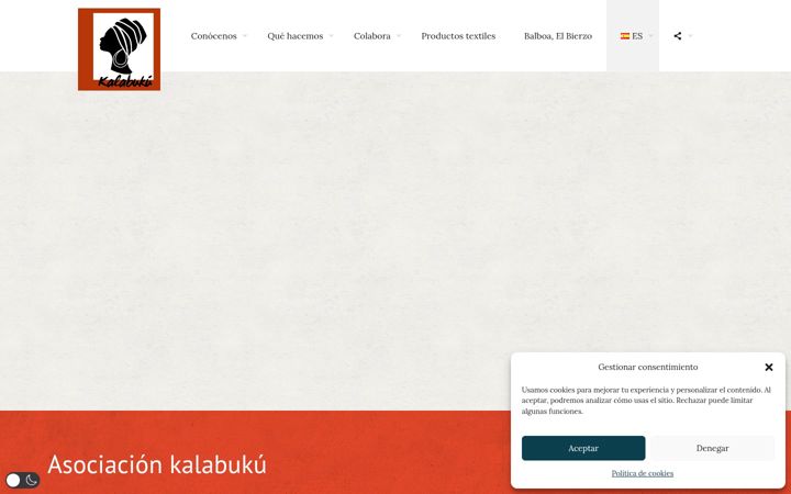 Screenshot ta' asociacionkalabuku.org