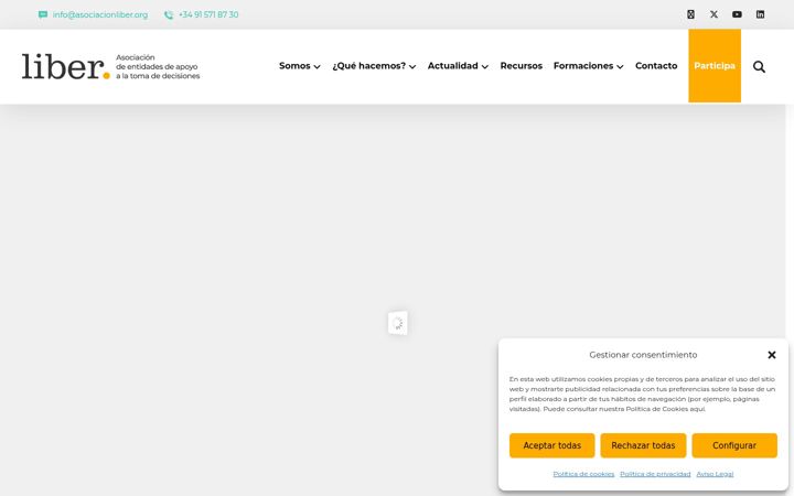 Screenshot ta' asociacionliber.org