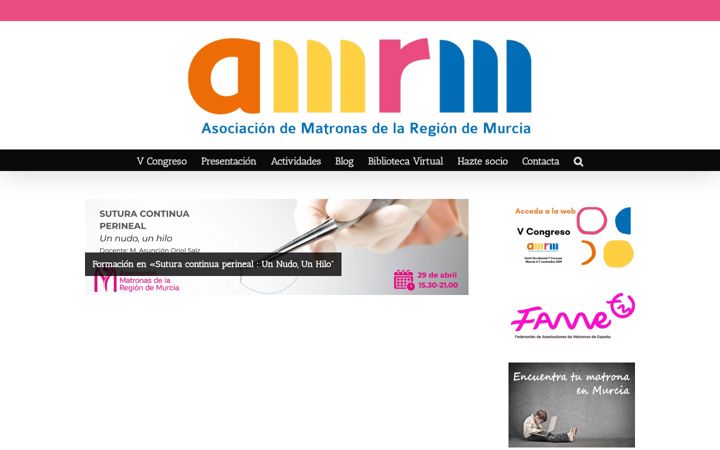 Screenshot ta' asociacionmatronasmurcia.es