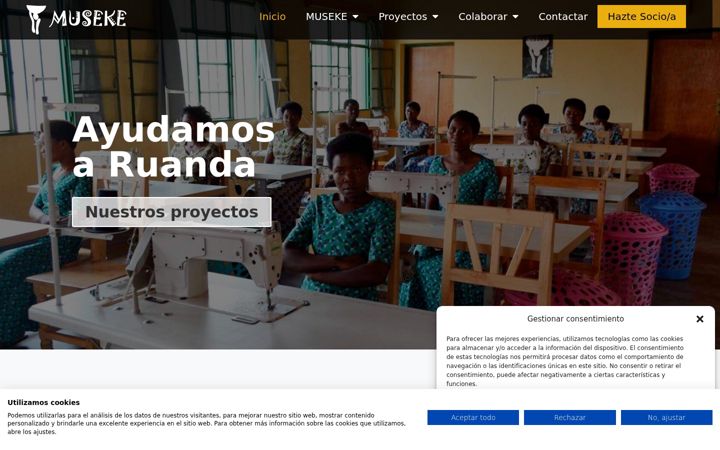 Screenshot ta' asociacionmuseke.org
