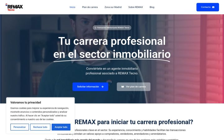 Screenshot of asociatearemaxtecno.com