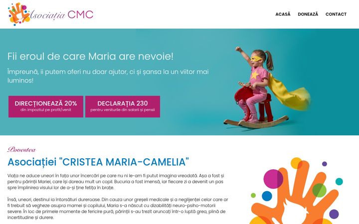 Snímek obrazovky asociatiacmc.ro