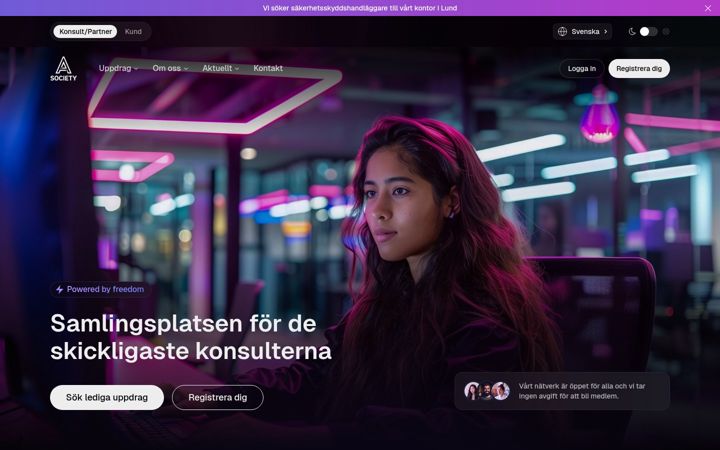 Screenshot of asocietygroup.com