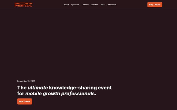 Screenshot of asoconference.com