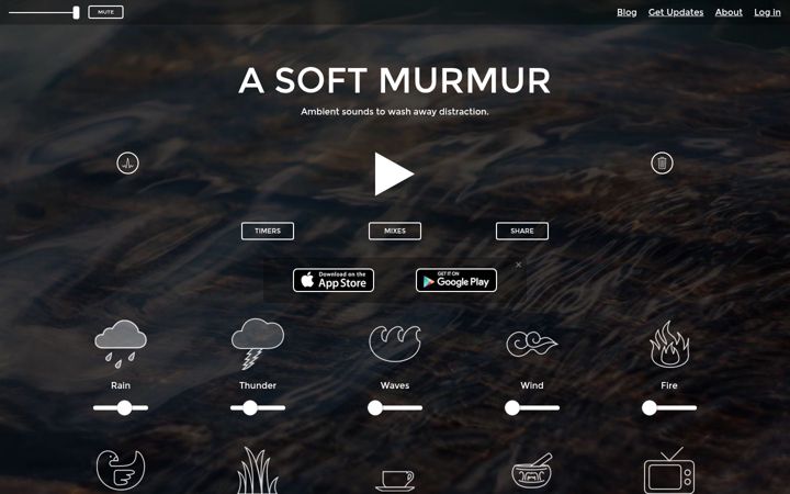 Screenshot of asoftmurmur.com